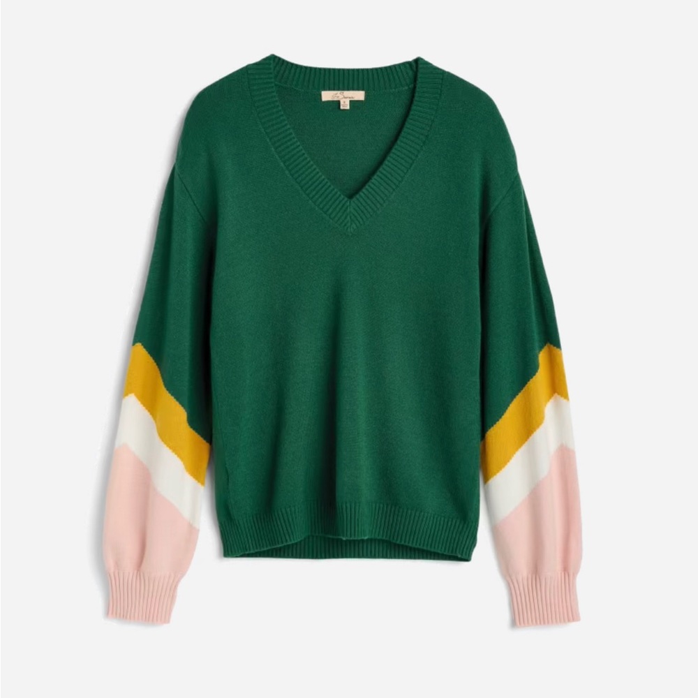 Les Serein Sebastine V Neck Sweater